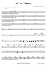 It's Time to Dance Company of the Prom: A New Musical Full Drum Transcription / Drum Sheet Music COPYDRUM