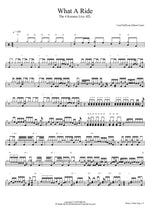 “What A Ride” (J rod Sullivan Drum Civer) The 4 Korners Live ATL Full Drum Transcription / Drum Sheet Music COPYDRUM