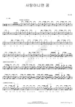 Candy or a Dream (사탕 아니면 꿈) Hanatan (하나땅) Full Drum Transcription / Drum Sheet Music COPYDRUM