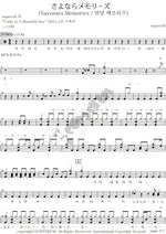 Sayonara Memories (さよならメモリーズ) Supercell (スーパーセル) Full Drum Transcription / Drum Sheet Music COPYDRUM