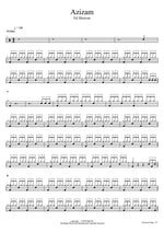 Azizam Ed Sheeran Full Drum Transcription / Drum Sheet Music COPYDRUM