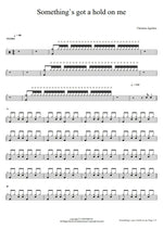 Something's Got a Hold on Me Christina Aguilera Full Drum Transcription / Drum Sheet Music COPYDRUM