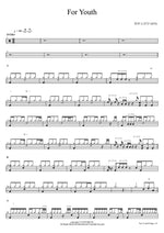 For Youth BTS (Bangtan Sonyeondan) (방탄소년단) Full Drum Transcription / Drum Sheet Music COPYDRUM