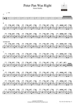 Peter Pan Was Right Anson Seabra Full Drum Transcription / Drum Sheet Music COPYDRUM