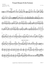 Visual Dream II (Visual Dream II) Seed Sound (시드 사운드) Full Drum Transcription / Drum Sheet Music COPYDRUM