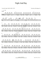 Night and Day Nicole Henry & The Eddie Higgins Trio Full Drum Transcription / Drum Sheet Music COPYDRUM