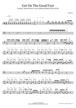 Get On The Good Foot (Lettuce James Brown Cover Anthony Brancati Keys & Sax) Squadlive Full Drum Transcription / Drum Sheet Music COPYDRUM