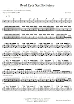 Dead Eyes See No Future Arch Enemy Full Drum Transcription / Drum Sheet Music COPYDRUM