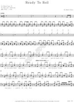 Ready To Roll Jet Black Stare Full Drum Transcription / Drum Sheet Music COPYDRUM