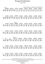 Boogie Wonderland (feat. The Emotions) - Earth, Wind & Fire drum sheet music