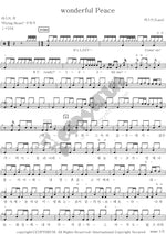 Wonderful Peace (Wonderful Peace) Last (라스트) Full Drum Transcription / Drum Sheet Music COPYDRUM