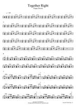 Together Right Finger Eleven Full Drum Transcription / Drum Sheet Music COPYDRUM