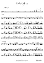 Hitchin' a Ride Green Day Full Drum Transcription / Drum Sheet Music COPYDRUM