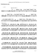 Eric Moore Playing Some Sick Hi Hat Pocket Groove with His Dopestickz Eric Moore Full Drum Transcription / Drum Sheet Music COPYDRUM