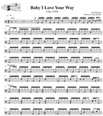 Baby I Love Your Way Big Mountain Full Drum Transcription / Drum Sheet Music DrumSetSheetMusic.com