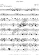 Bing Bing CRAYON POP (크레용팝) Full Drum Transcription / Drum Sheet Music COPYDRUM
