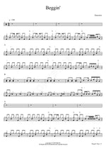 Beggin' Maneskin Full Drum Transcription / Drum Sheet Music COPYDRUM