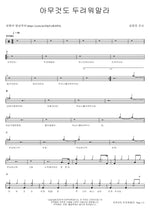 Fear Nothing (아무것도 두려워말라) Kim Yoon Jin Kansa (김윤진 간사) Full Drum Transcription / Drum Sheet Music COPYDRUM