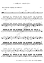 A Love That Hurts Too Much Is Not Love (너무 아픈 사랑은 사랑이 아니었음을) Kim Joon Su (김준수) Full Drum Transcription / Drum Sheet Music COPYDRUM