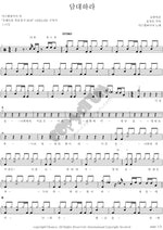 Be Courageous (담대하라) Gospel Choir (가스펠콰이어) Full Drum Transcription / Drum Sheet Music COPYDRUM