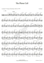The Phone Call Joe Satriani Full Drum Transcription / Drum Sheet Music COPYDRUM
