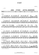 FAST Peppertones (페퍼톤스) Full Drum Transcription / Drum Sheet Music COPYDRUM