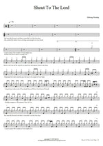 Shout to the Lord (Live in 1996 Simply Worship) (feat. Darlene Zschech) Hillsong Worship Full Drum Transcription / Drum Sheet Music COPYDRUM