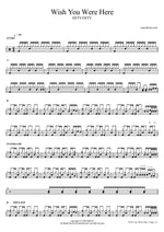 Wish You Were Here - Fifty Fifty (피프티 피프티) drum sheet music