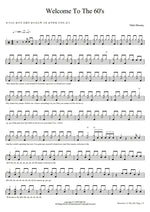Welcome to the 60's (feat. Nikki Blonsky & John Travolta) Motion Picture Cast of Hairspray Full Drum Transcription / Drum Sheet Music COPYDRUM