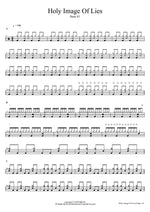 Holy Image Of Lies Sum 41 Full Drum Transcription / Drum Sheet Music COPYDRUM