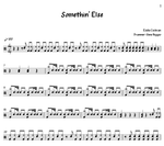 Somethin' Else Eddie Cochran Full Drum Transcription / Drum Sheet Music Sheets4Drummers