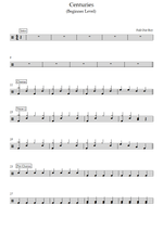 Centuries - Fall Out Boy drum sheet music