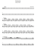 Centuries - Fall Out Boy drum sheet music