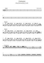 Centuries - Fall Out Boy drum sheet music