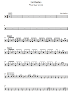 Centuries - Fall Out Boy drum sheet music