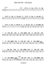 Take Me Out - Franz Ferdinand drum sheet music
