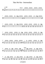 Take Me Out - Franz Ferdinand drum sheet music