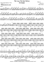 The love we had before Fireflight Full Drum Transcription / Drum Sheet Music COPYDRUM