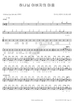 The Heart of God the Father (하나님 아버지의 마음) Jo Soo Ah (조수아) Full Drum Transcription / Drum Sheet Music COPYDRUM