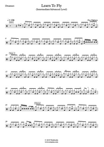 Learn To Fly - Foo Fighters drum sheet music