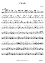 Friends Neil Zaza Full Drum Transcription / Drum Sheet Music COPYDRUM
