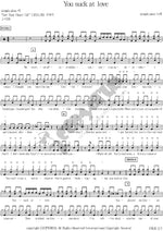 You suck at love Simple plan Full Drum Transcription / Drum Sheet Music COPYDRUM