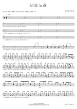 Song of Rain (비의 노래) Kim Yeon Ji, Lee Bo Ram (김연지,이보람) Full Drum Transcription / Drum Sheet Music COPYDRUM