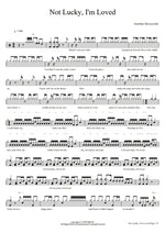 Not Lucky, I'm Loved Jonathan McReynolds Full Drum Transcription / Drum Sheet Music COPYDRUM