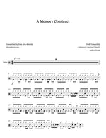 A Memory Construct Dark Tranquillity Full Drum Transcription / Drum Sheet Music Jaslow Drum Sheets