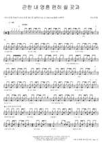 A Weary Soul’s Resting Place (곤한 내 영혼 편히 쉴 곳과) ANOINTING (어노인팅) Full Drum Transcription / Drum Sheet Music COPYDRUM