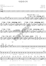 Because I Love You (사랑하니까) Moonchild (문차일드) Full Drum Transcription / Drum Sheet Music COPYDRUM
