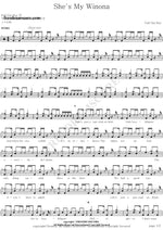 She's My Winona Fall Out Boy Full Drum Transcription / Drum Sheet Music COPYDRUM