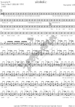 Alcoholic Starsailor Full Drum Transcription / Drum Sheet Music COPYDRUM