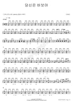 You Are a Fool (당신은 바보야) Lee Hyeri (이혜리) Full Drum Transcription / Drum Sheet Music COPYDRUM
